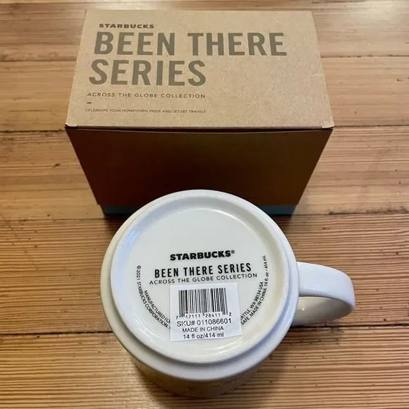 Starbucks Been There/ Across The Globe Collection 14oz ceramic mug.New York City - Picture 3 of 8